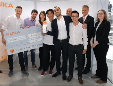 After winning the KUKA INNOVATION AWARD 2018